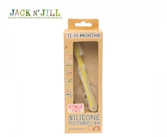Jack n' Jill 杰克吉尔 儿童硅胶乳乳牙训练牙刷 （12-24个月适用）